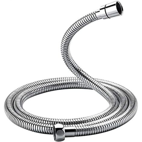 Flexible De Douche - Acier Inoxydable Renforcé - 175 À 225 Cm Extensible - Raccord G1/2 Pouces - Anti-Torsion Et Anti-Pliure - 1 Pièce