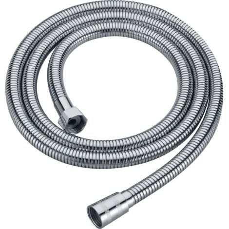 Flexible de Douche de 170 cm Gris Finition Chrome [ IMEX® ]