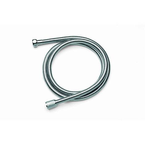 Flexible de douche de douche ou baignoire poli en acier inox mod. elements flex