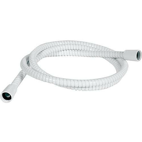 Flexible de douche DN 15-200 cm Powerflex (anti-flambage) blanc bilateral 1/2"- cone ABS"