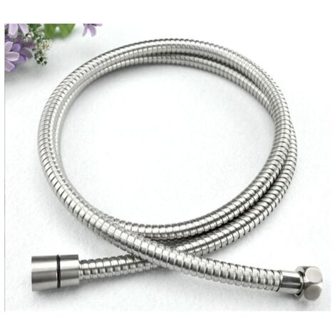 Flexible de douche, douchette à main, avec raccords en laiton - AquaForge