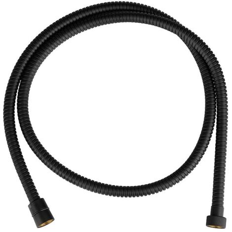 Flexible de douche Enzan Nero Longueur: 1500mm noir mat