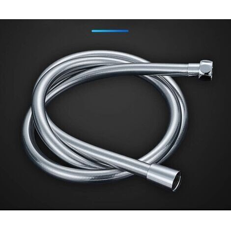 Flexible de Douche Flexible de buse de Douche 1,5 m Chauffe-Eau Domestique Accessoires de Flexible de Douche en Acier Inoxydable (Niveau d'efficacité énergétique A ++++)