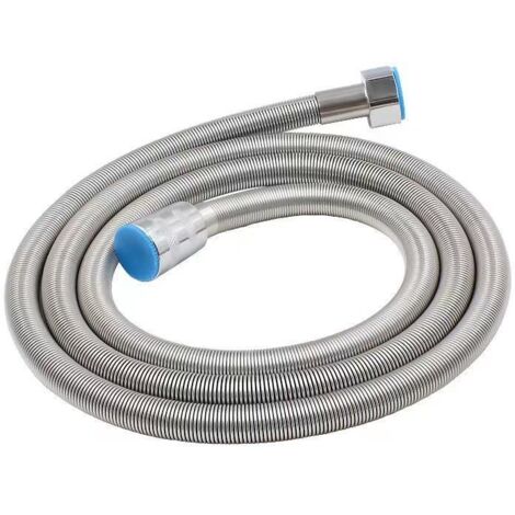 Flexible de douche inoxydable 304 1,5 m anti-éclatement salle de bain
