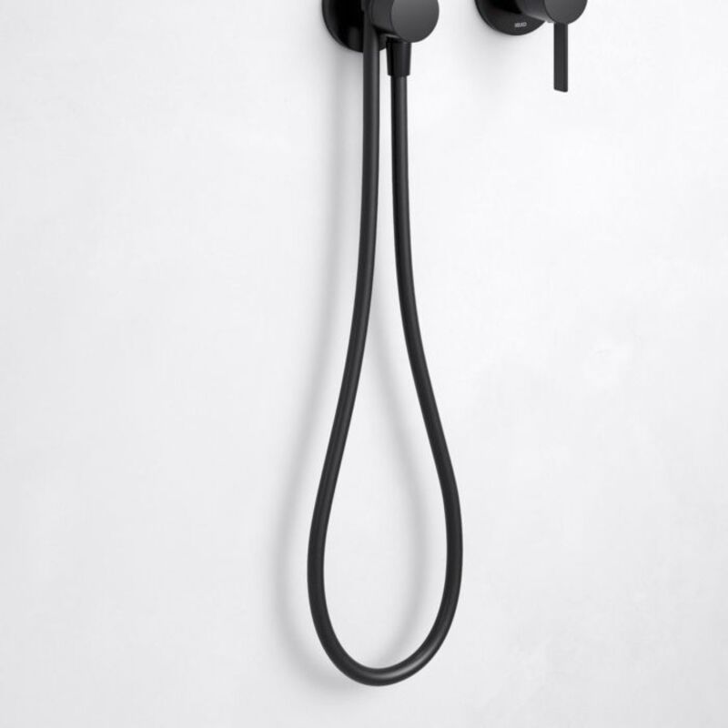 Keuco Tubo flessibile per doccia 1.25 m nero mate