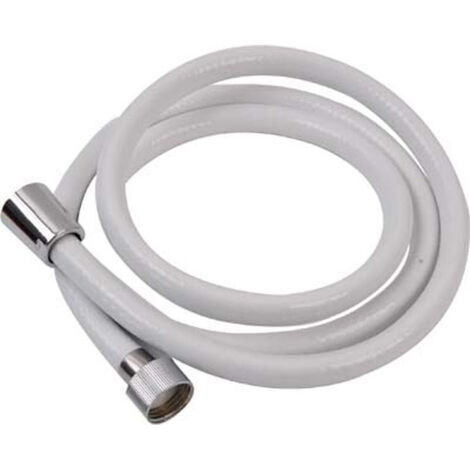 Flexible de douche pvc 200cm - blanc - Tendance