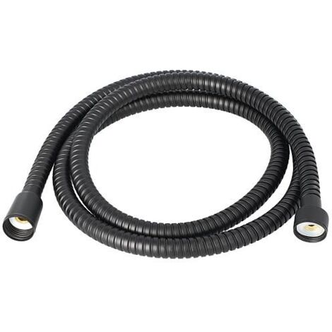 Flexible de douche Samba II Metal 200cm noir mat