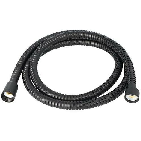 Flexible de douche Samba II Metal 60cm noir mat