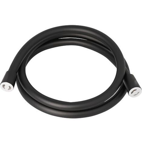 Flexible de douche Samba II plastique noir 160cm