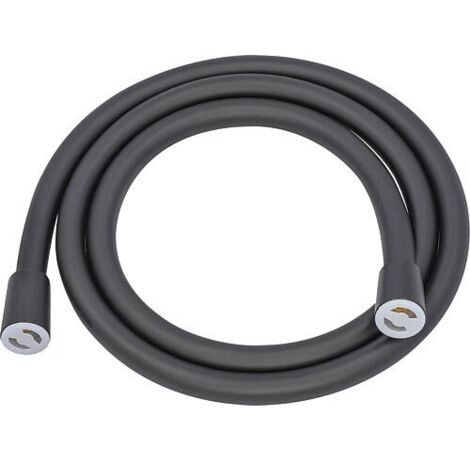 Flexible de douche Samba II plastique noir 60cm