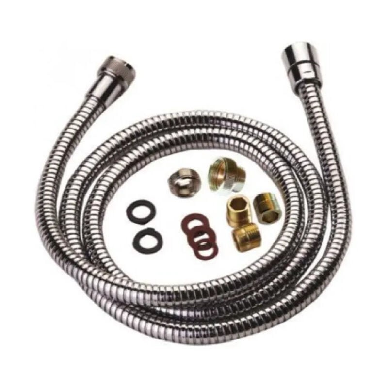 Nicoll - Flexible de douche démontable pour traversée de baignoire, mitigeur extractible