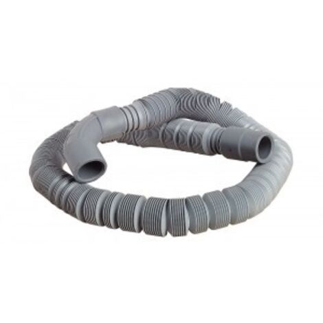 Flexible de vidange droit/Coude extensible à 2.00m