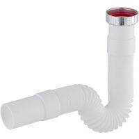 Flexible de vidange modulable et extensible moduloflex ø40 f40x49 écrou libre NOYON & THIEBAULT