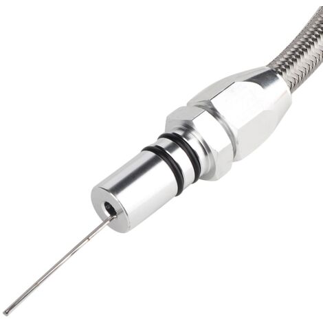 Flexible Dipstick Silver Compatible with TH400 Turbo 400 Transmission for Chevy PT303