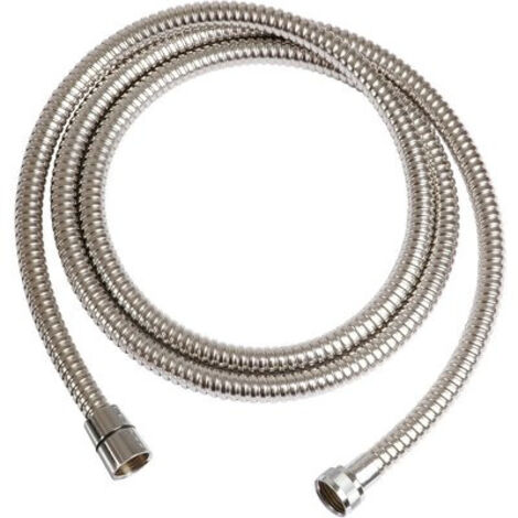 Flexible double agrafage - ODYSSEA - Chromé écrou fixe - 2 m