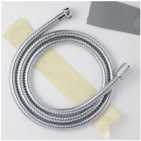 Flexible douche simple agrafage, 1.5m chrome