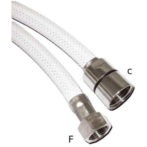 Flexible douchette PVC 200cm C/F pour caravane et camping-car