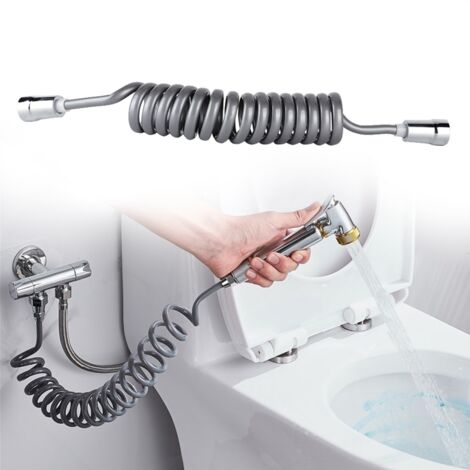 Flexible Douchette WC Bidet avec Raccord G1/2" pour Salle de Bain
