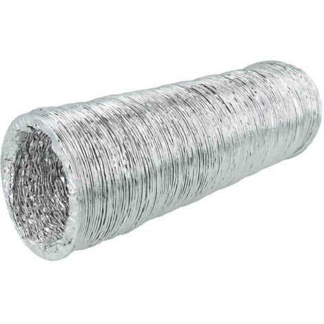 Flexible en aluminium Ø 127 mm 250°C max longueur utile 250 - 1000 mm