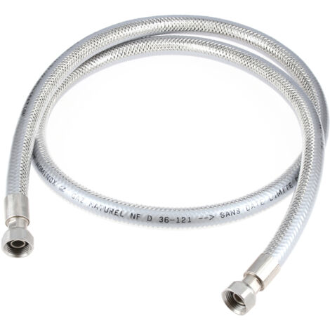 Flexible Gaz Naturel Inox 1,25m - GARIS - F02GNIXL125