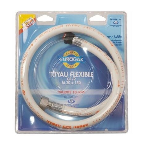 Tuyau de gaz butane/propane 90114 HOME EQUIPEMENT : le tuyau à Prix  Carrefour