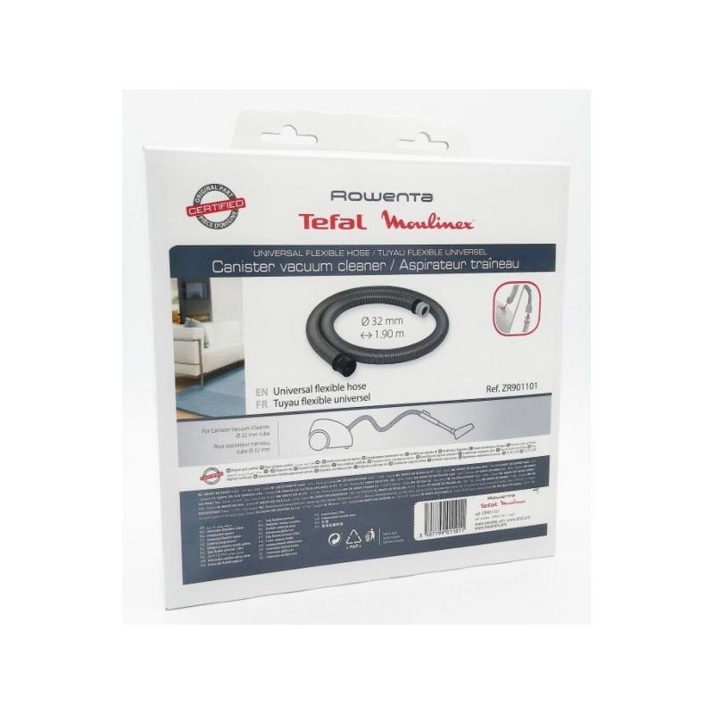 Rowenta - Flexible gris universel pour Aspirateur ZR901101