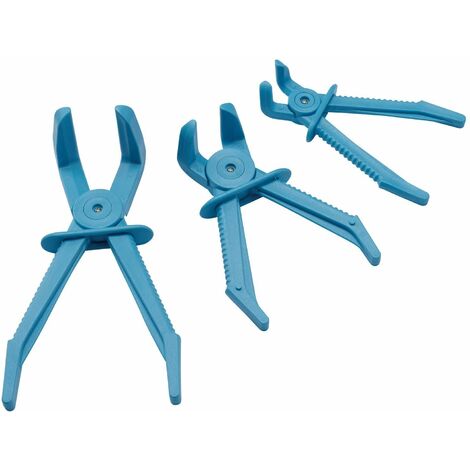 Flexible Hose Clamp Set with 90 Degree Jaws (3 Piece) (99985)