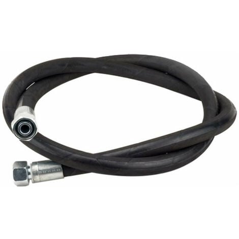 Flexible hydraulique 2SN 3/8" avec raccords droits L 1000