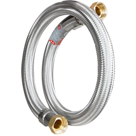 Flexible Inox ø32mm Intérieur F-f 1 pouces 1/4 (33/42) Longueur 80cm