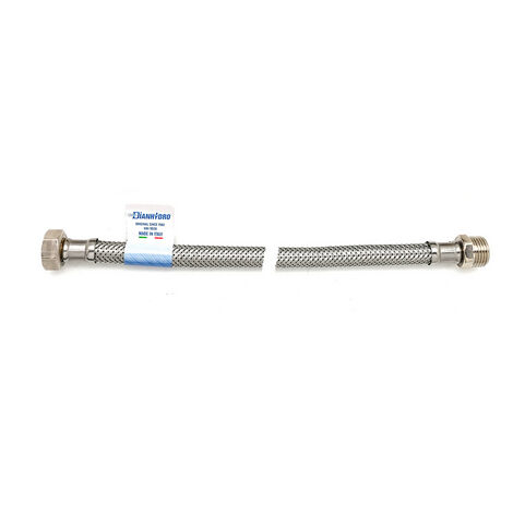 Flexible inox 40 cm 1-2 x 1-2
