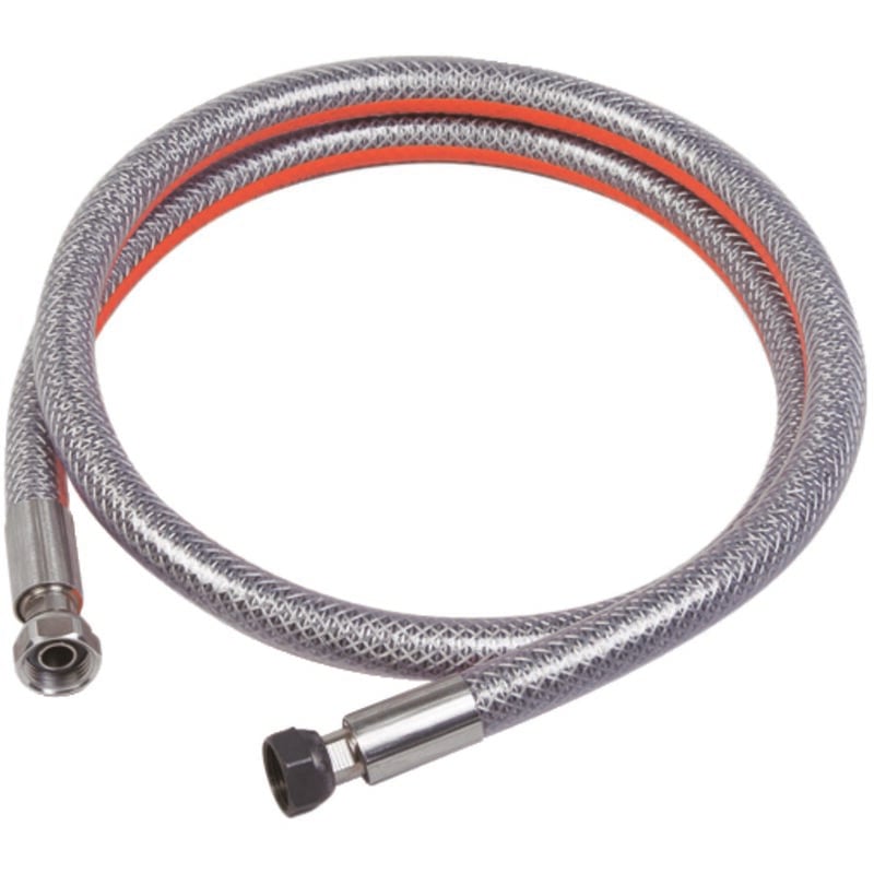Flexible inox pour bouteille butane ou propane- long 1 mètre - Durée illimitée