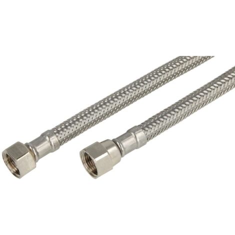 Flexible inox DN8 150 mm écrou 3/8’’ x écrou 3/8’’