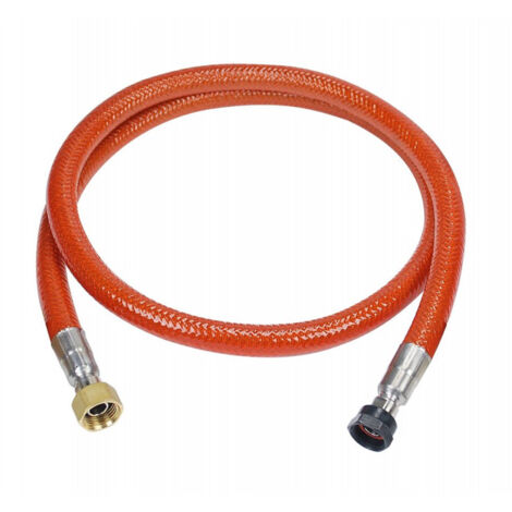 Flexible inox gaz butane 1.50 m à vie pour Barbecue,Cuisiniere, Plancha,Plaque de cuisson 21252150REC pour Cuisinière