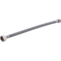 Flexible inox mâle 12X17 - femelle 15X21 - DN8