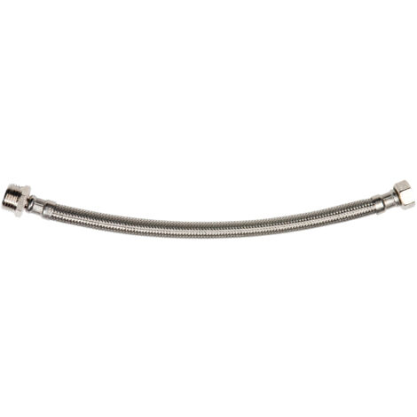 Flexible inox sanitaire DN8,5 Mâle/Femelle 15 x 21 (1/2") - 500 mm