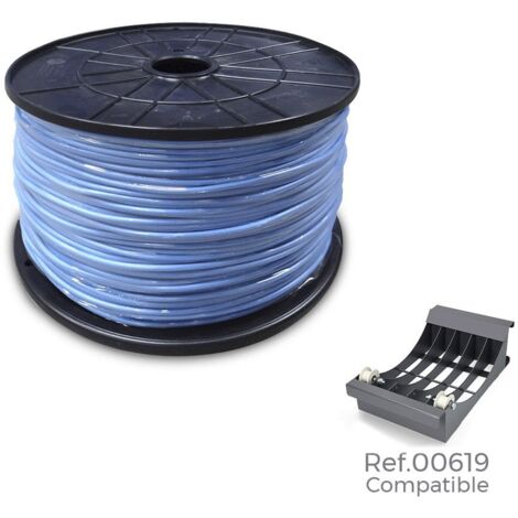 Flexible Kabeltrommel 1,5 mm Blau 1000 m große Spule