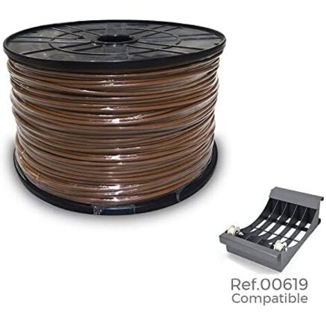 Flexible Kabeltrommel 2,5 mm braun 800 m große Spule