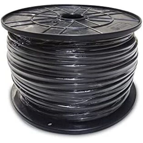 Flexible Kabeltrommel 2,5 mm Schwarz 800 m große Spule