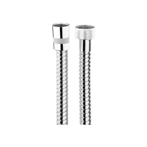 Flexible laiton 125cm double agrafage 1/2” x 1/2” FF chromé - Bossini A03045B030
