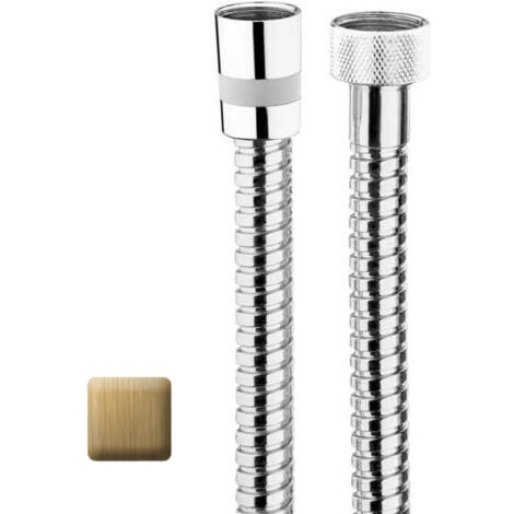 Flexible laiton 150cm double agrafage 1/2” x 1/2” FF bronze Doppia Aggraffatura - Bossini A03045C022