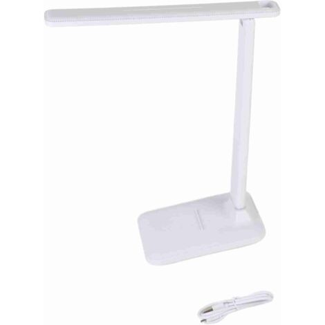 Flexible LED-Leseleuchte, 180° Abstrahlwinkel, Weiß, augenschonend, USB, 4000 mAh, drei Farbtemperaturen