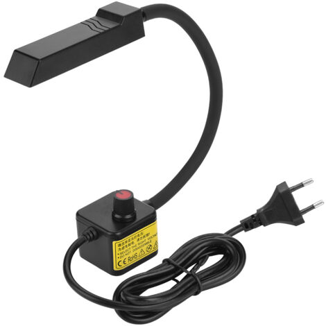 Flexible LED-Nähleuchte mit Magnetfuß, 30 LEDs, 110V-240V Netzteil (EU-Stecker)