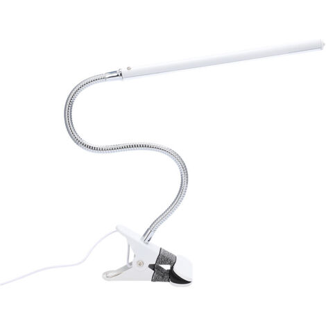 Flexible LED-Schreibtischlampe mit USB-Anschluss und verstellbarem Metallarm zum Lesen und Arbeiten