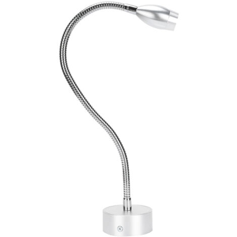Flexible LED-Wandleuchte aus Aluminiumlegierung mit Schwanenhals für Büros (110–240 V) – Kaltweiß 6000 K