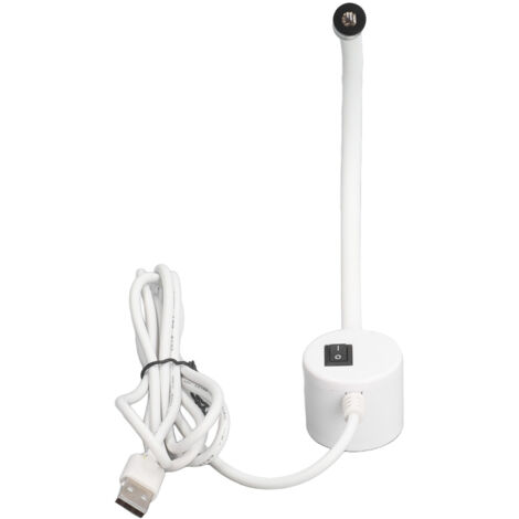 Flexible Nähmaschinenlampe, tragbares grünes USB-Licht, 360°-Schwenkarm mit Adsorptionsbefestigung für präzise Beleuchtung.