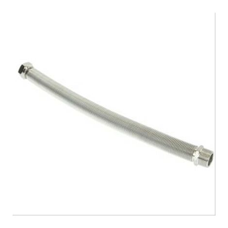 Flexible ondulé inox, extensible de 500 à 1000mm, Diam25mm MF1