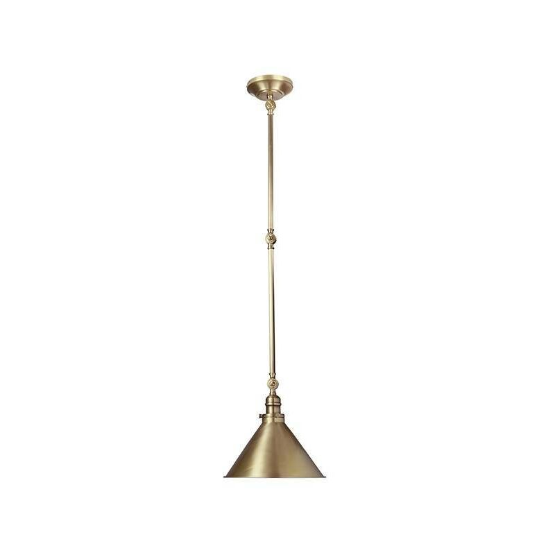 Elstead Lighting - Elstead Provence - 1 Light Indoor Wall / Ceiling Light Antique Brass, E27