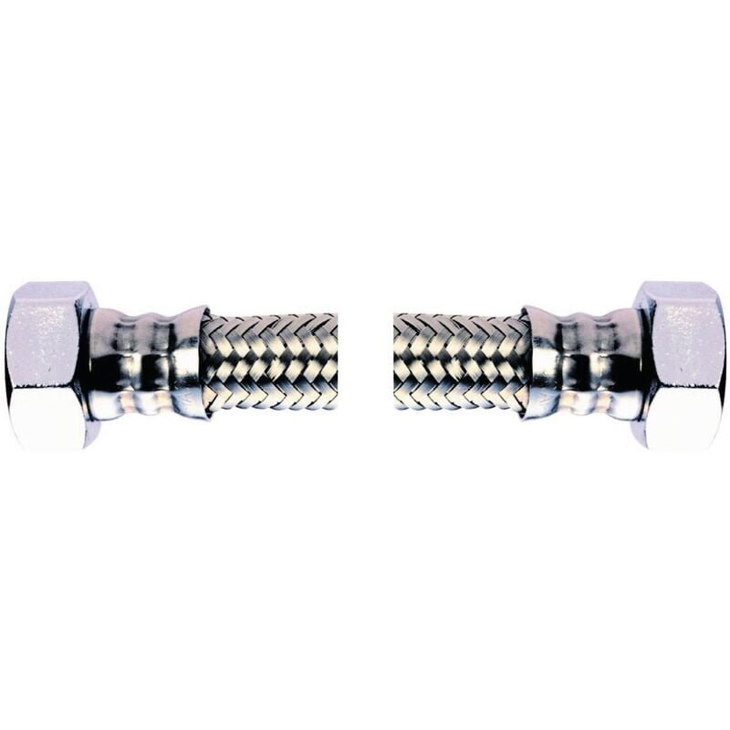 Flexible plomberie - femelle / femelle - 15 x 21 - dn13 - longueur 1000 mm