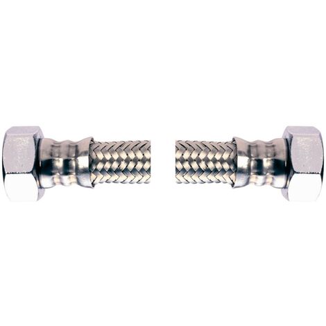 flexible plomberie - femelle / femelle - 15 x 21 - dn13 - longueur 300 mm