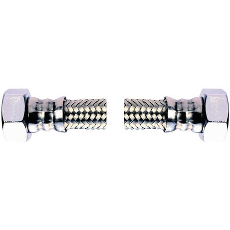 flexible plomberie - femelle / femelle - 20 x 27 - dn13 - longueur 1000 mm